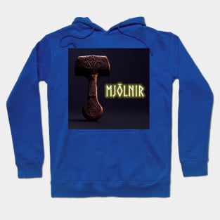 Mighty Mjolnir Thor Hammer Norse Hoodie